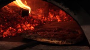 traditional wood pizza oven